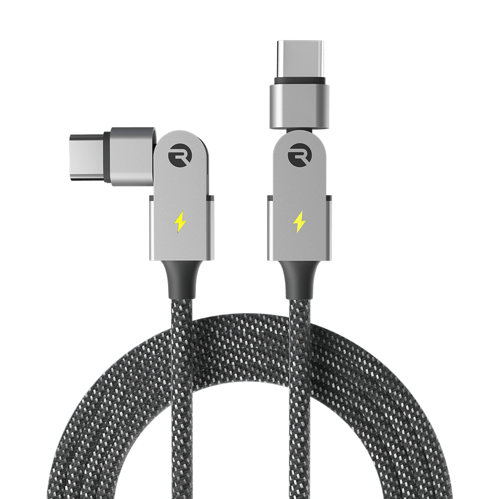 Type C: for Android & iPhone 15+ / 10ft / Black